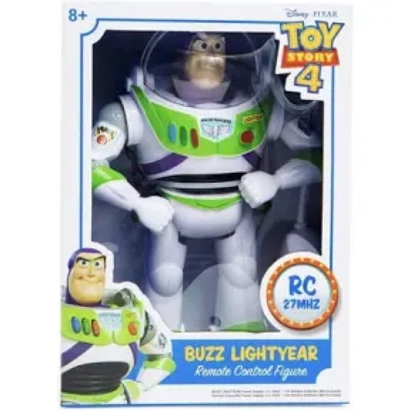Disney Toy Story 4 Buzz Lightyear Remote Control Figure - Picture 2 of 3